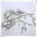 Fashional Small Crosses Alloy Catholic Jesus Crucifix Pendants (IO-ap184)